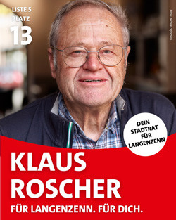 Klaus Roscher - Stadtrat Langenzenn