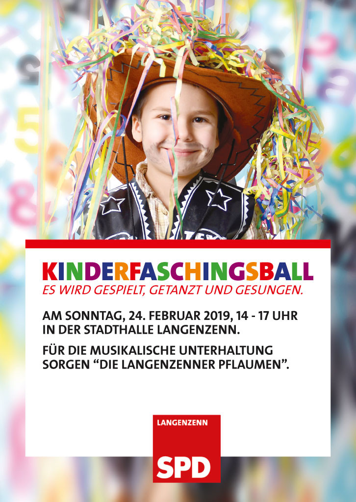 SPD Kinderfasching 2019 in Langenzenn